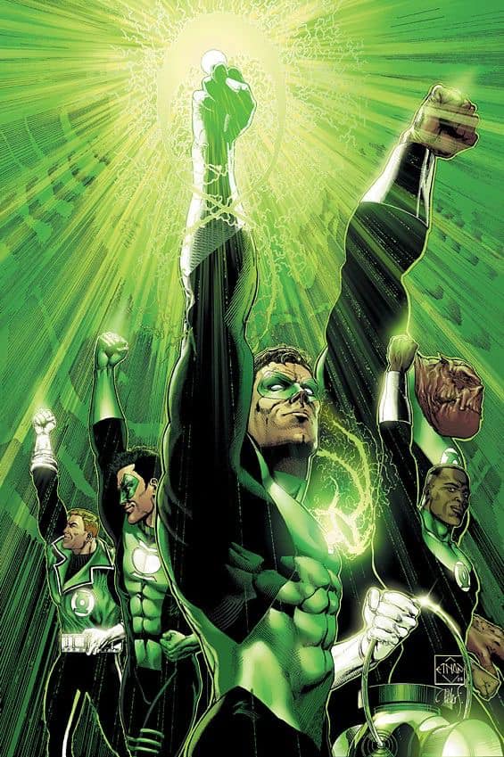 Green Lantern Hero Pose (3) Print Poster