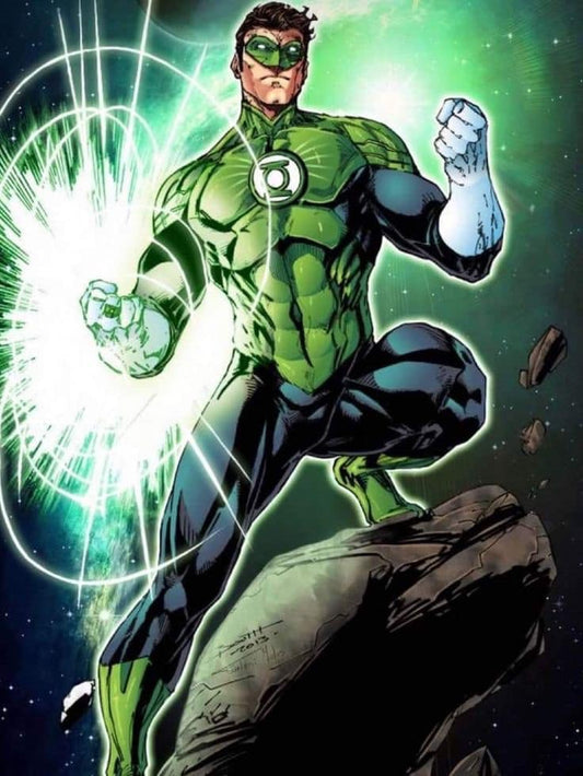 Green Lantern Hero Pose (4) Print Poster