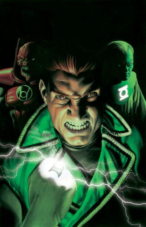 Green Lantern Heroic Portrait Print Poster