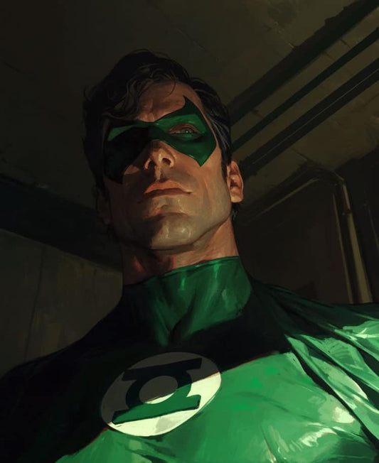 Green Lantern Portrait (14) Print Poster