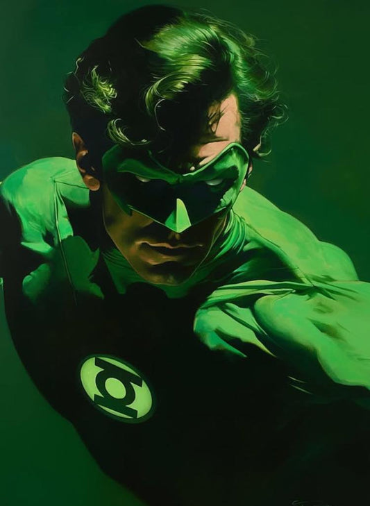 Green Lantern Portrait (17) Print Poster