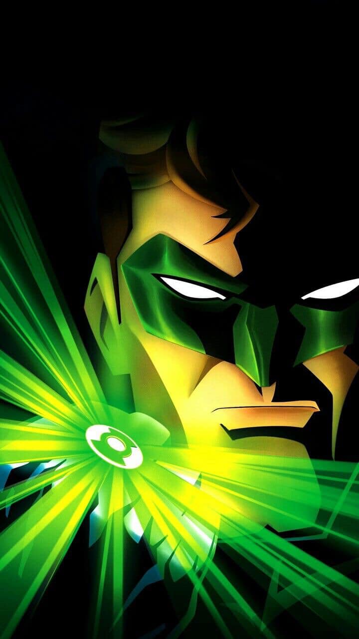 Green Lantern Portrait (3) Jigsaw Puzzle