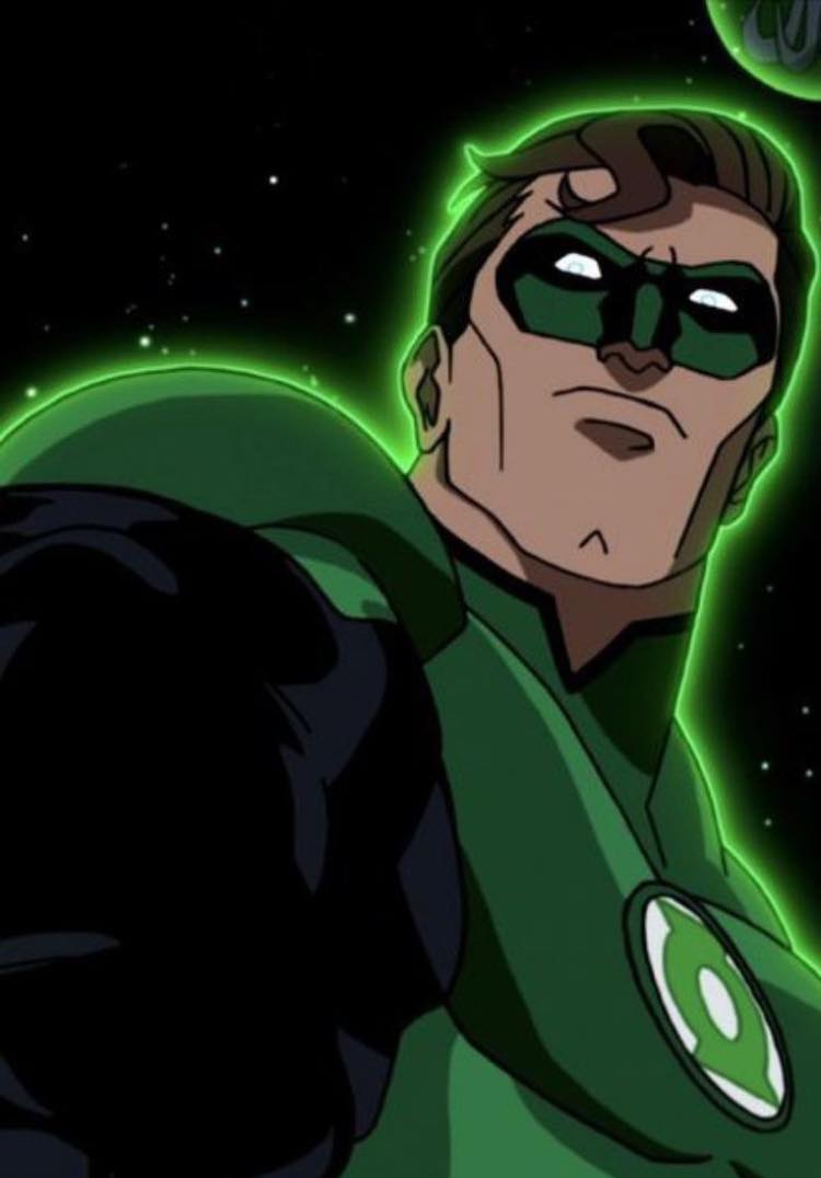 Green Lantern Portrait (5) Jigsaw Puzzle