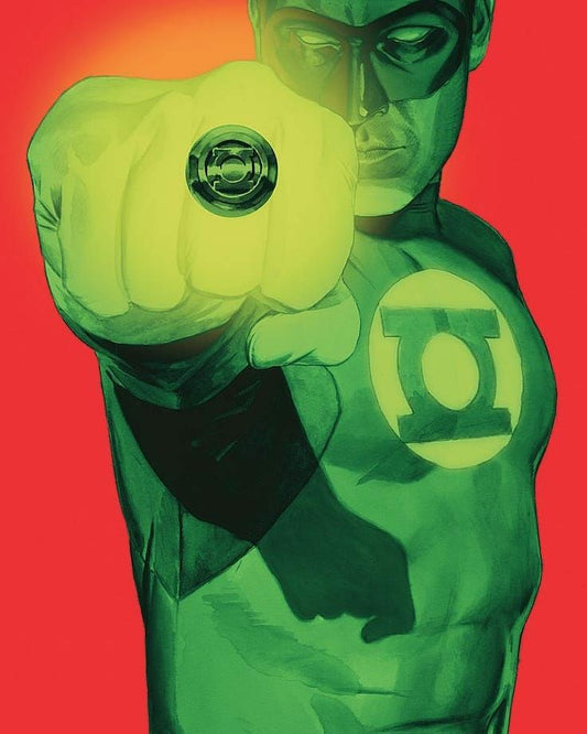 Green Lantern Pose Print Poster