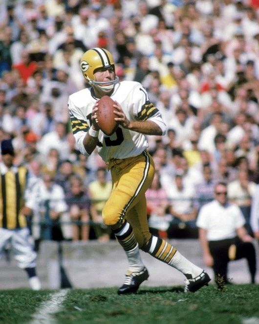 Green Bay Packers Bart Starr Glossy Magnet Nfl Football Magnet Hof 77 3
