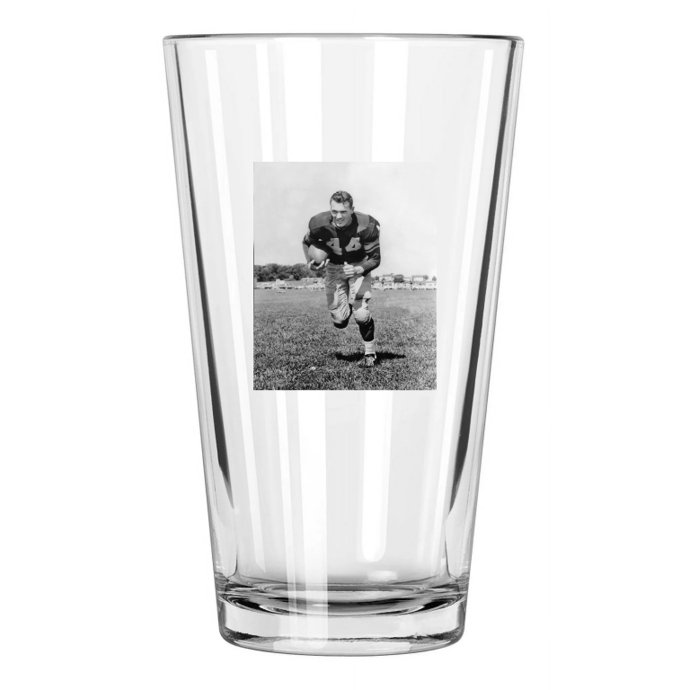 Green Bay Packers Bobby Dillon Photo Football Hof 2020 Pint Beer Drinking Glass