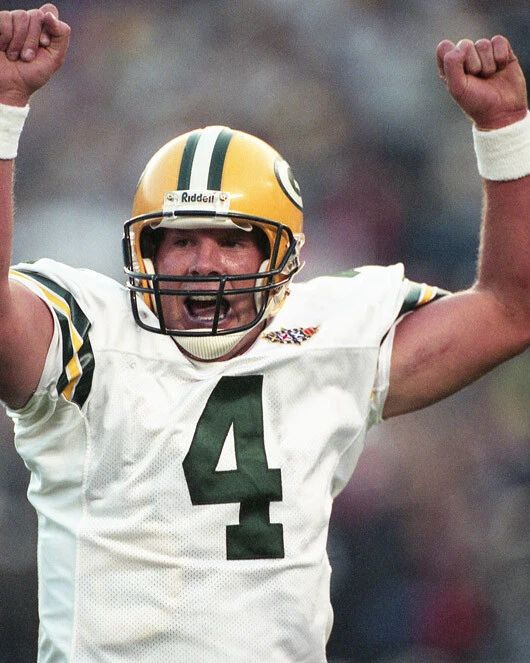 Green Bay Packers Brett Favre Glossy Keychain Super Bowl Xxxii Keychain 32