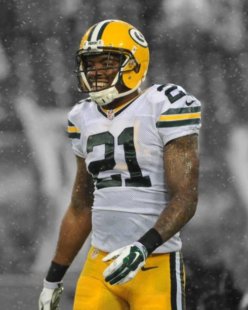 Green Bay Packers Ha Ha Clinton Dix Glossy Keychain Print Spotlight Keychain