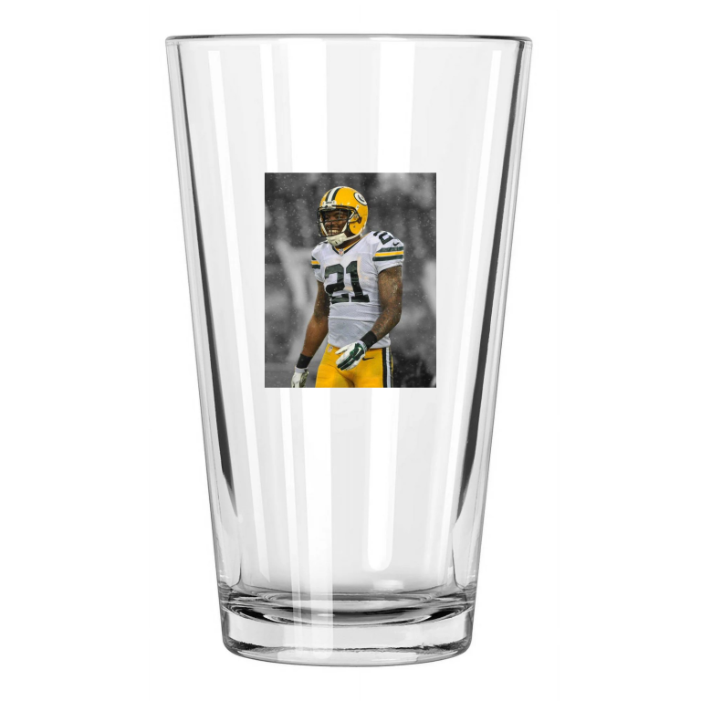 Green Bay Packers Ha Ha Clinton Dix Photo Spotlight Pint Beer Drinking Glass