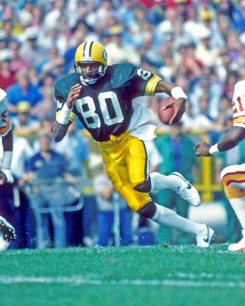 Green Bay Packers James Lofton Glossy Keychain Football Keychain Hof 2003 1