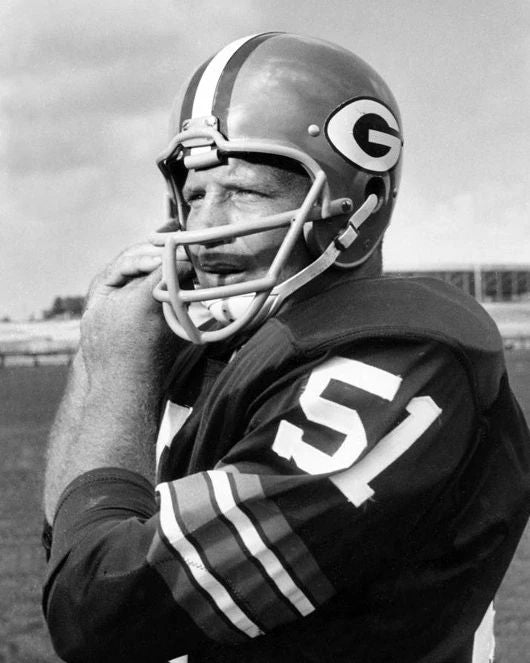 Green Bay Packers Jim Ringo Glossy Keychain Nfl Football Keychain Hof 81 1
