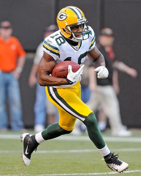 Green Bay Packers Randall Cobb Glossy Photo Nfl Football Print Poster
