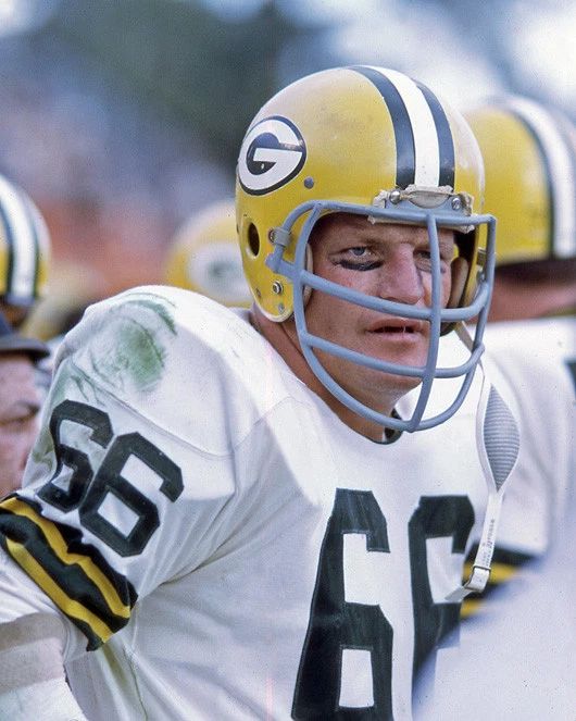Green Bay Packers Ray Nitschke Glossy Magnet Nfl Football Magnet 2