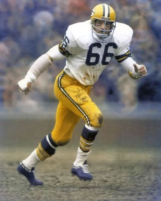 Green Bay Packers Ray Nitschke Glossy Photo Nfl Football Print Poster 3