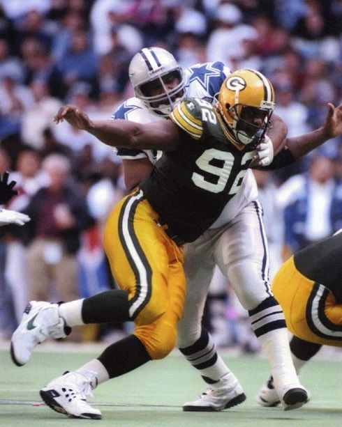 Green Bay Packers Reggie White Magnet Football Print Glossy Magnet Hof 2006
