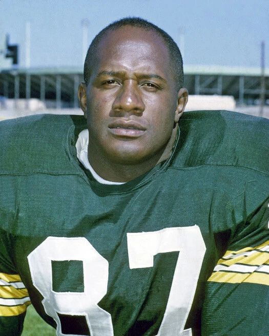 Green Bay Packers Willie Davis Glossy Keychain Nfl Football Keychain