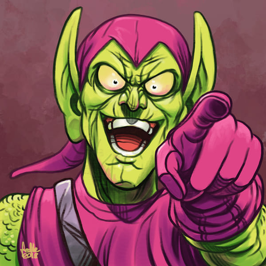 Green Goblin 9821 Print Poster