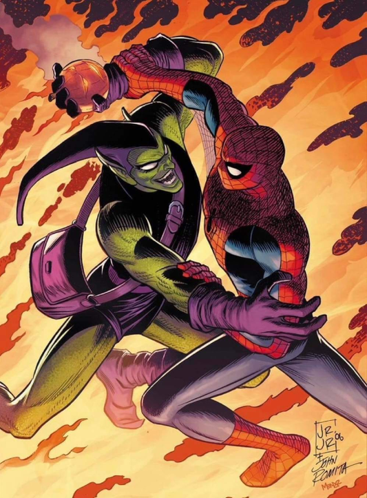Green Goblin Vs Spider Man 735 Print Poster