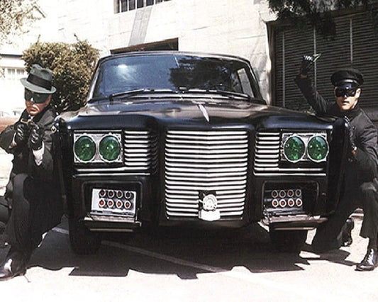 Green Hornet &Kato W Black Beauty Classic Tv Show Picture Keychain Print