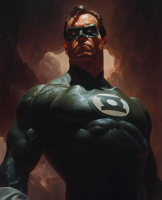 Green Lantern 5398 Print Poster