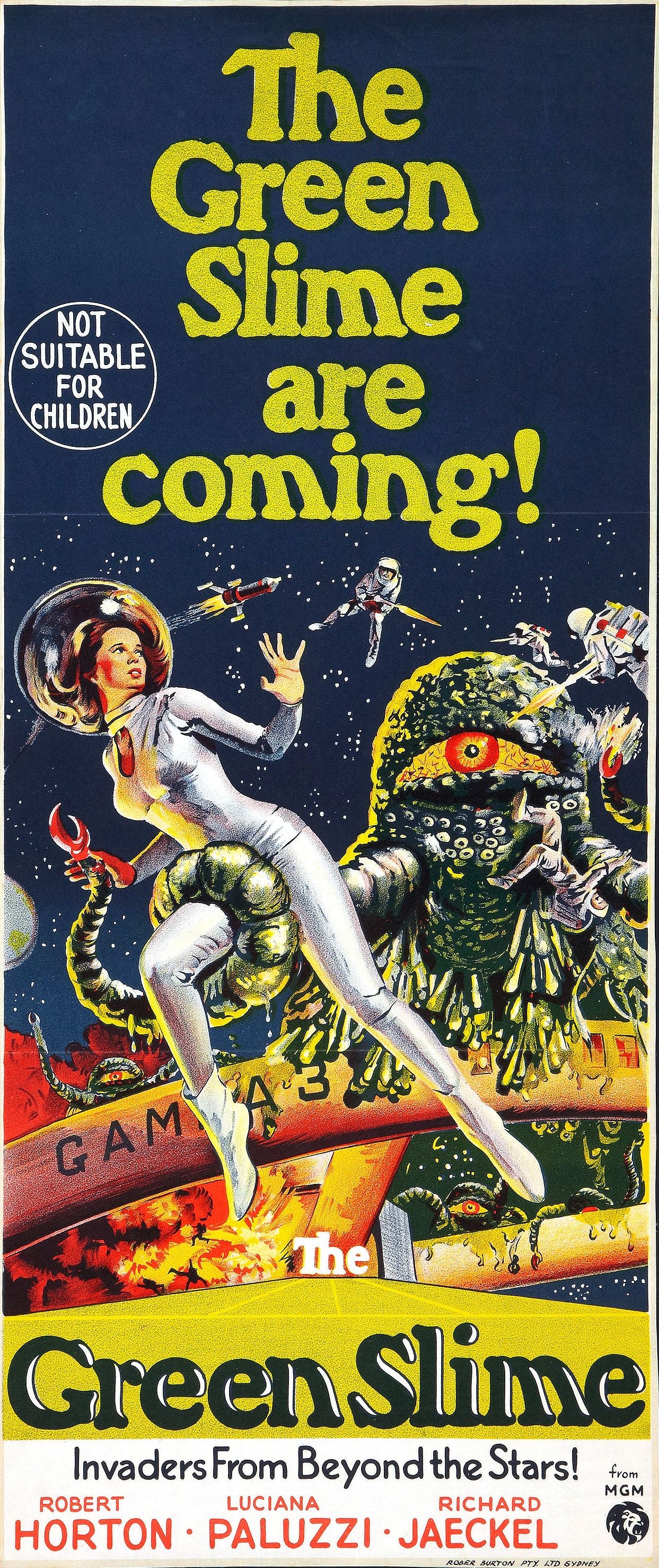 Green Slime 03 Movie Magnet