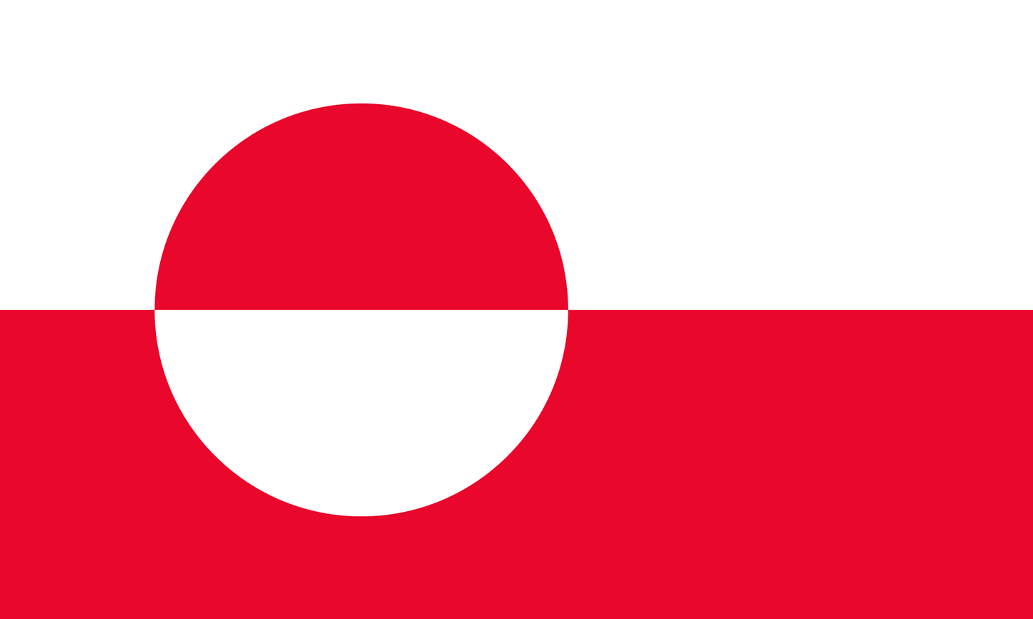 Greenland Flag Keychain