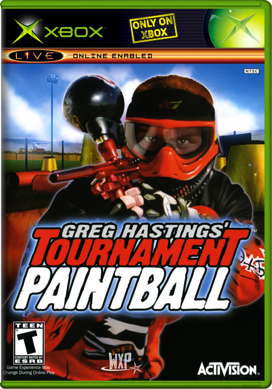 Greg Hastings' Tournament Paintball (Usa, Europe) Xbox Print Poster