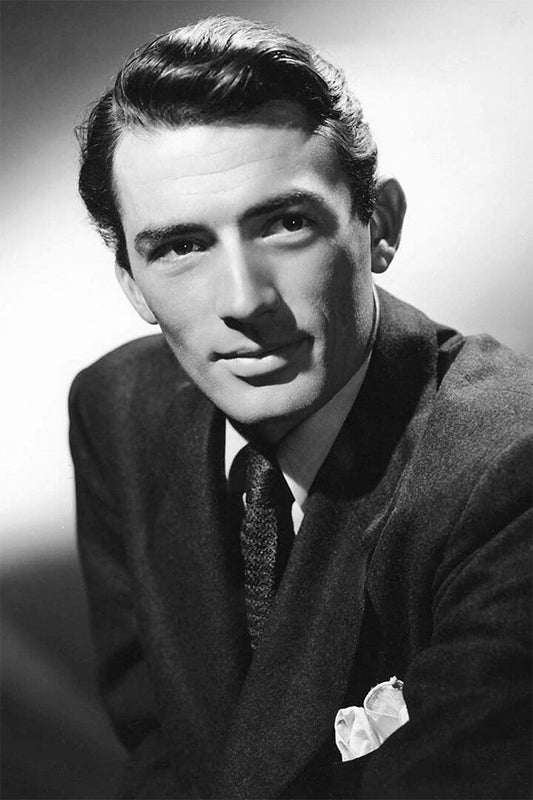 Gregory Peck American Actress Painting Print Jigsaw Puzzle