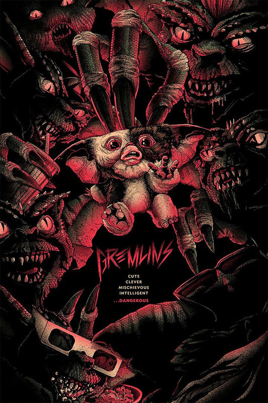 Gremlins Vintage Classic Movie Cinema Jigsaw Puzzle
