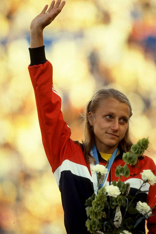 Grete Waitz Womans New York Marathon Winner Running Runner Jigsaw Puzzle