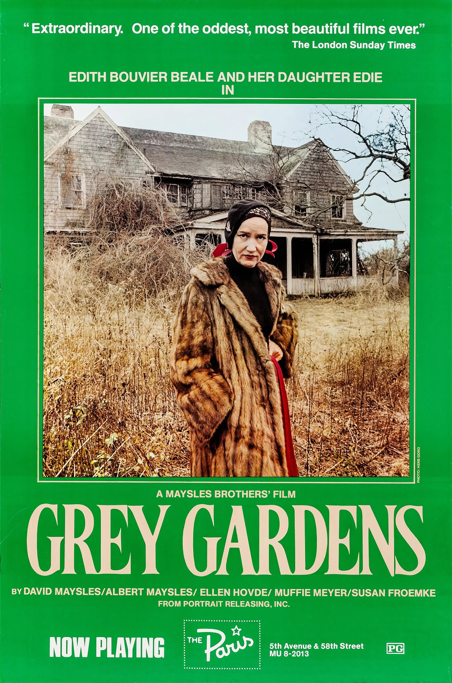 Grey Gardens (1976) Movie Magnet