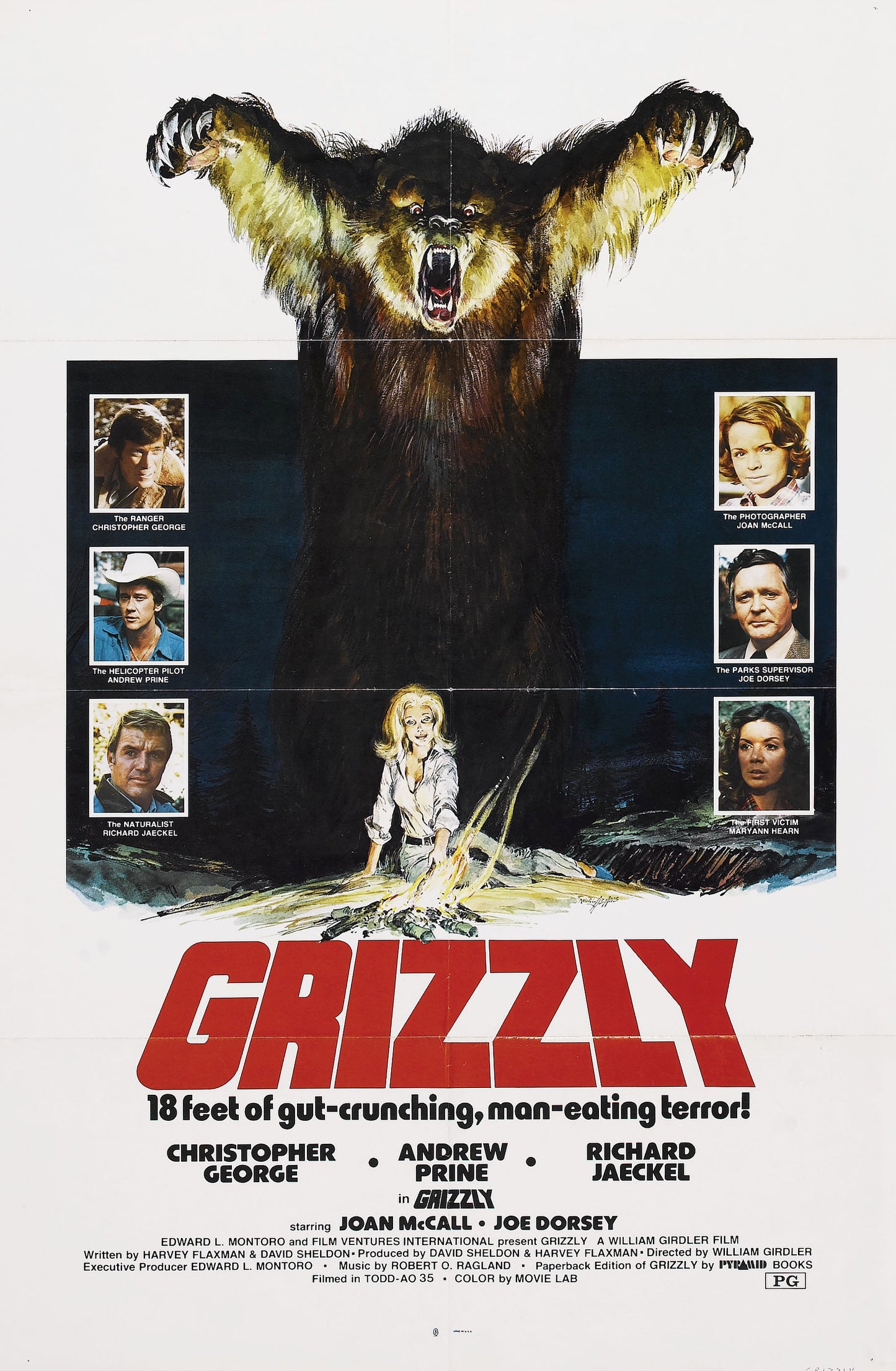 Grizzly 01 Movie Magnet