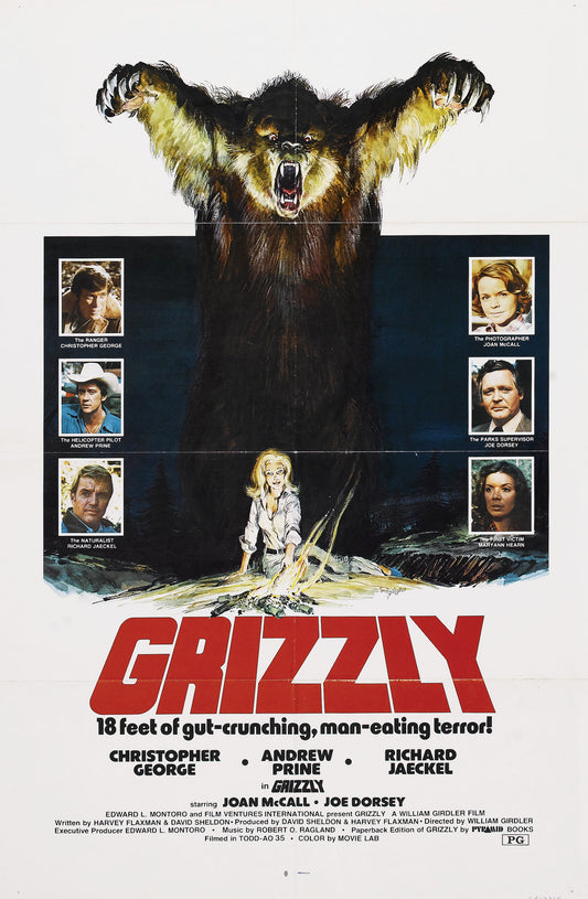 Grizzly 01 Movie Magnet