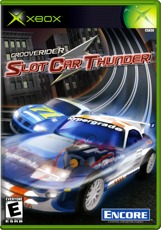 Grooverider Slot Car Thunder Xbox Print Poster