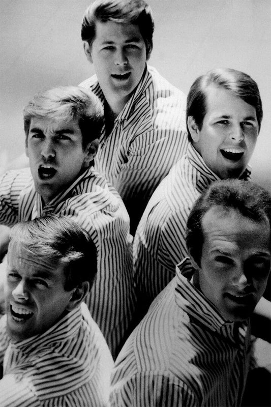 Group Portrait Of The Beach Boys Print Jigsaw Puzzle