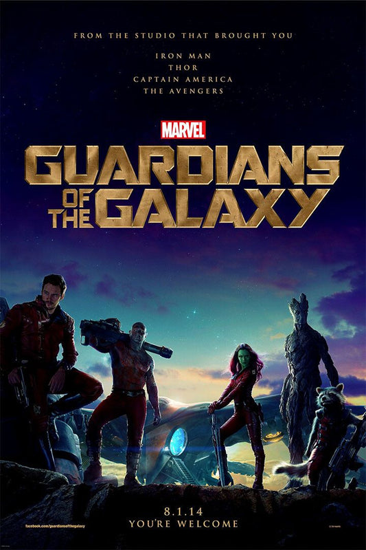 Guardians Of The Galaxy Movie Painting Jigsaw Puzzle