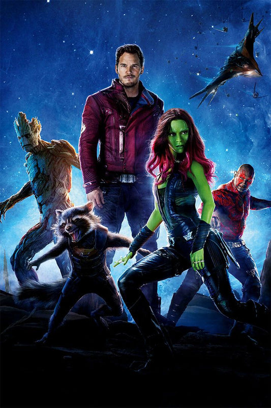 Guardians Of The Galaxy Movie Print Jigsaw Puzzle