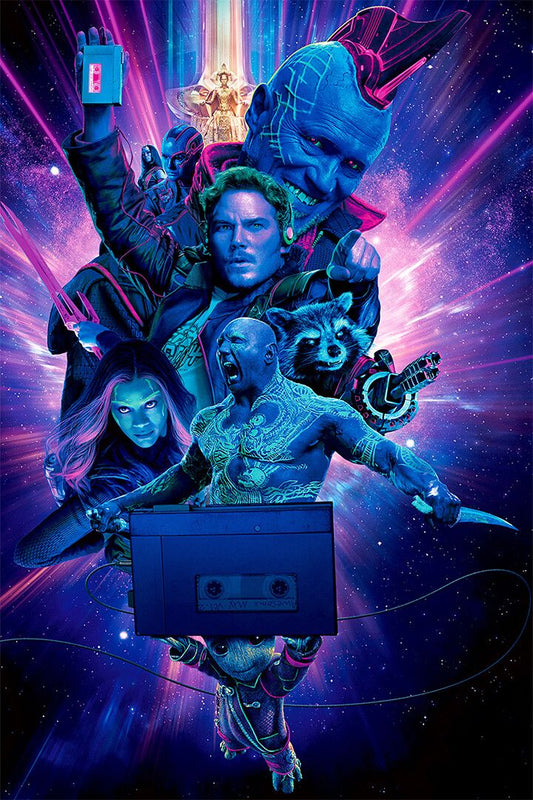 Guardians Of The Galaxy Vol 2 Avengers Movie Action Jigsaw Puzzle