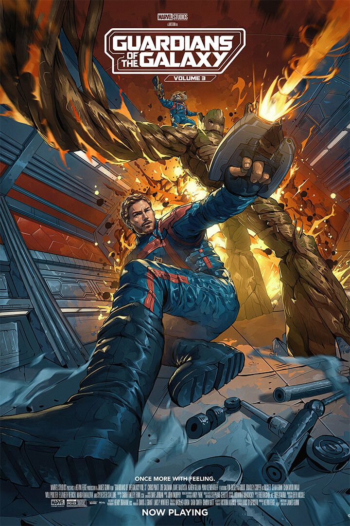 Guardians Of The Galaxy Vol 3 Movie Action Comedy Jigsaw Puzzle