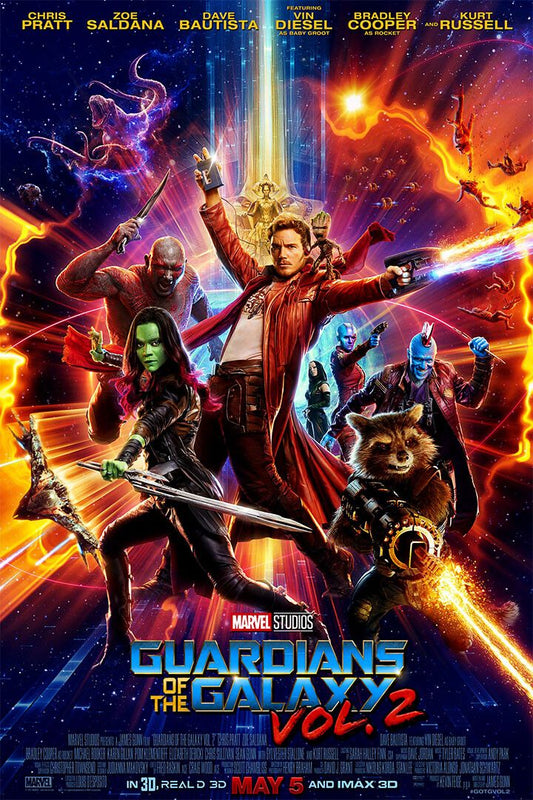 Guardians Of The Galaxy Ii Rocket Lord Groot Room Decor Jigsaw Puzzle