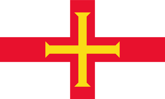 Guernsey Flag Print Poster