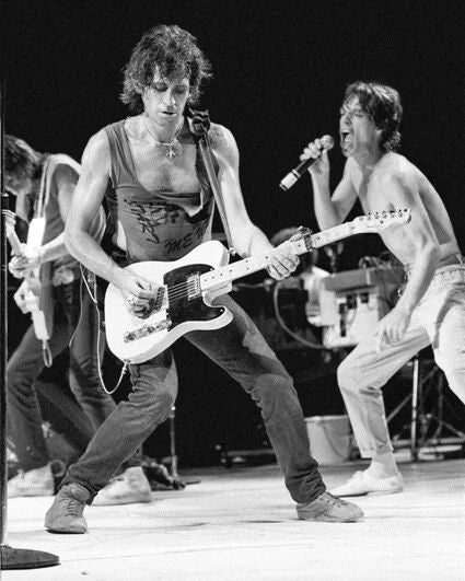 Guitarist Keith Richards Glossy Keychain Rolling Stones Singer Keychain 1