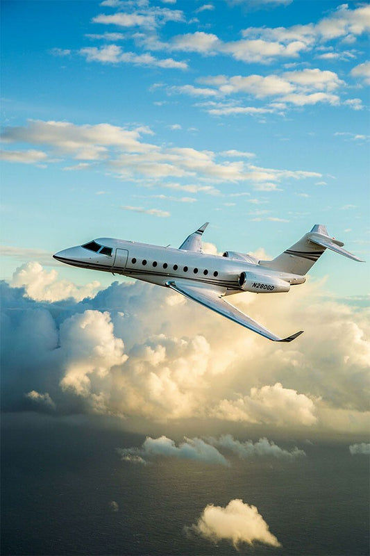Gulfstream Giv Corporate Jet Aircraft Painting Wall Home Decor Jigsaw Puzzle