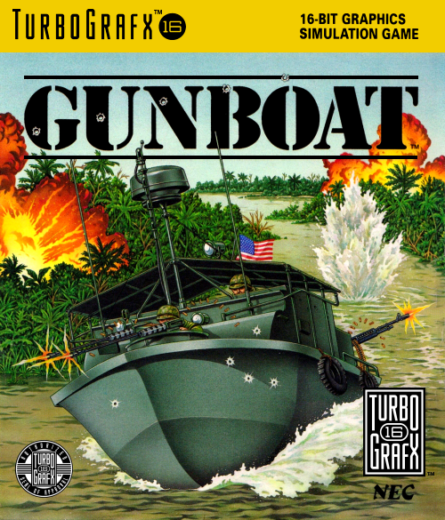 Gunboat Turbografx 16 Print Poster