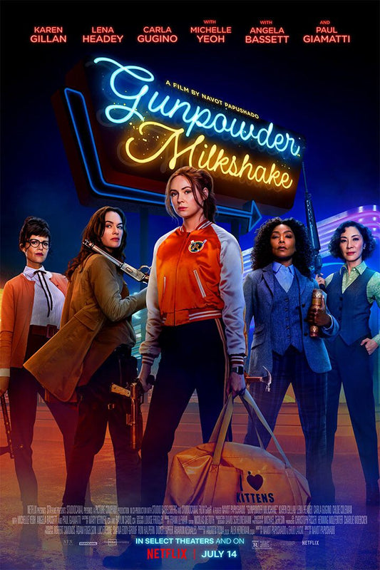Gunpowder Milkshake 2021 Movie Painting Jigsaw Puzzle