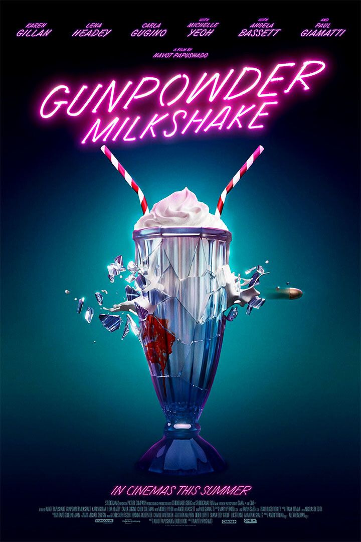 Gunpowder Milkshake Movie Painting Jigsaw Puzzle
