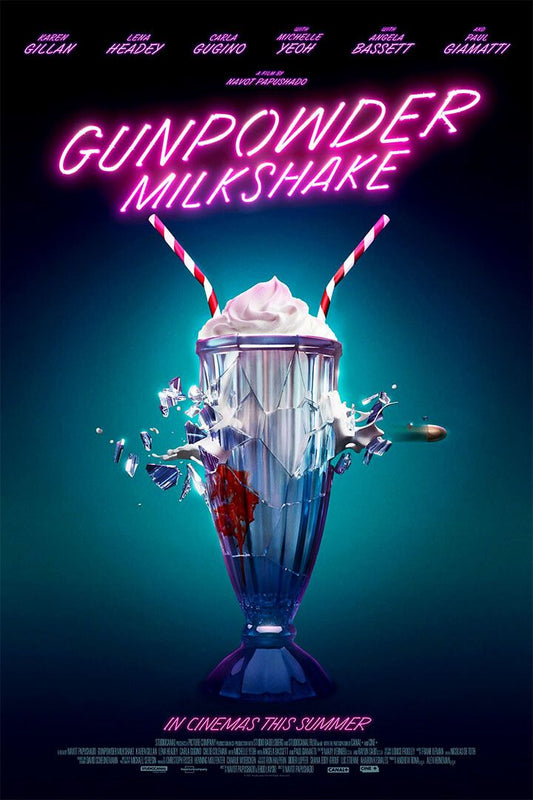 Gunpowder Milkshake Movie Painting Jigsaw Puzzle