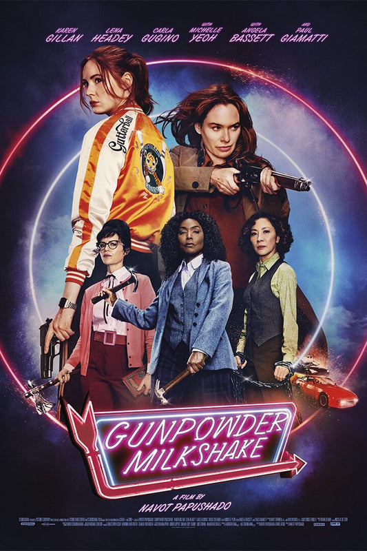 Gunpowder Milkshake Movie Print Painting Jigsaw Puzzle