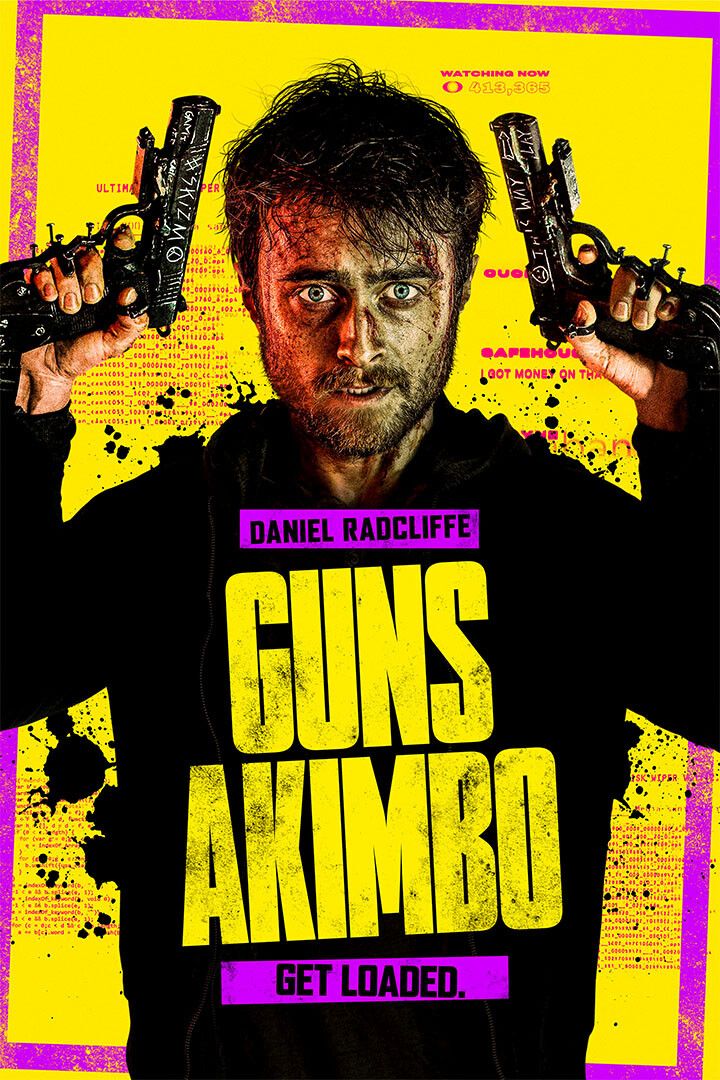 Guns Akimbo Action Adventure Movie Print Jigsaw Puzzle