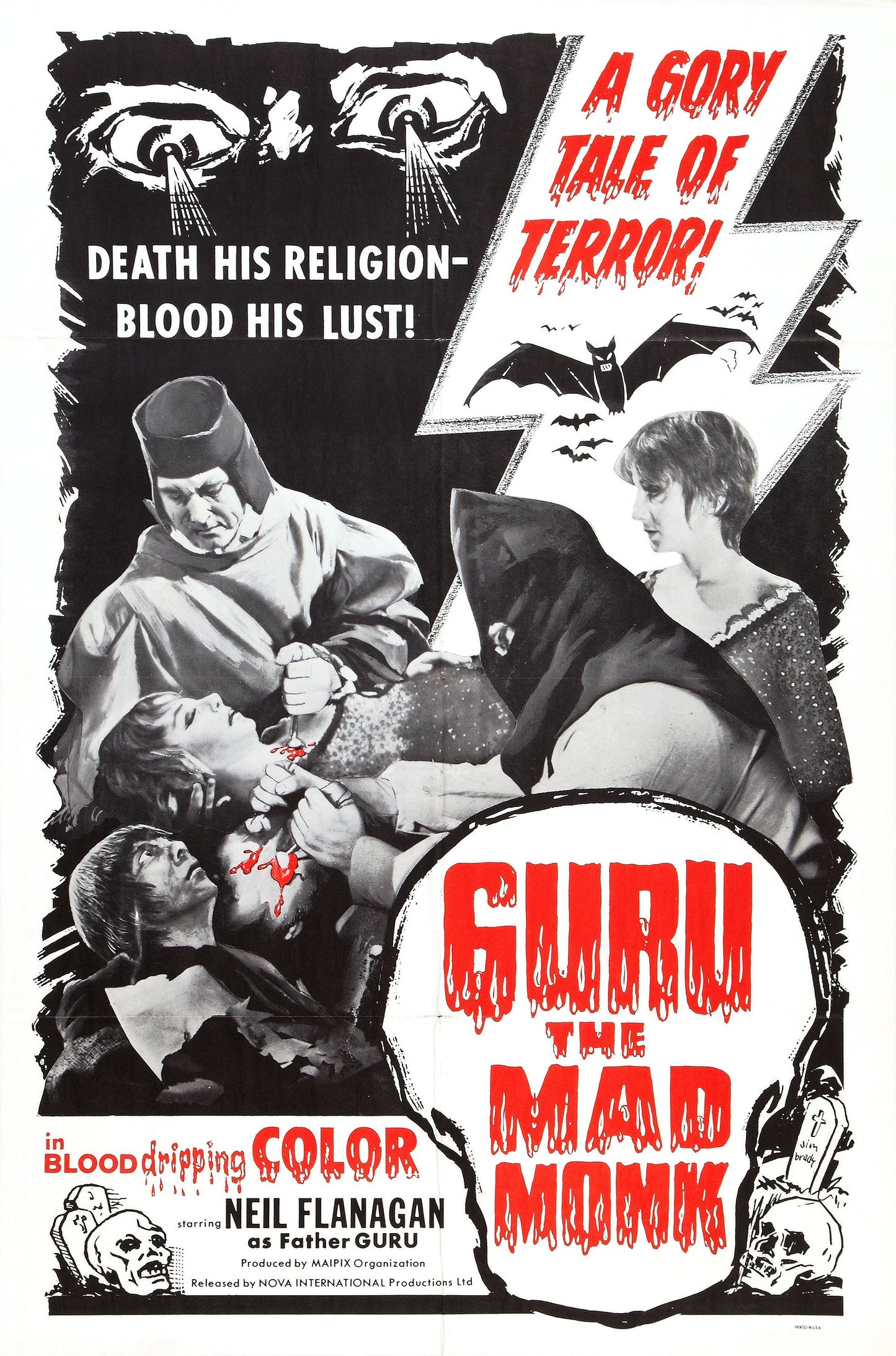 Guru Mad Monk 01 Movie Magnet